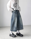 Lopian Cat Bermuda Denim