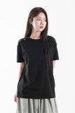 SLANT BUTTON TEE