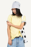 Lolly Color Matching Roll-up T-shirt