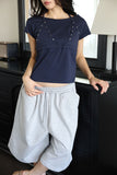 Cine Rivet Layered Tee