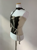 praha Lace Ribbon Top