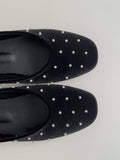 Pearl Dot Flat Shoes