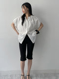 Hidden Puff Loose Fit Blouse