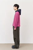 Jem Mix Striped Hooded Top
