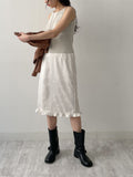 Minimal Square Ribbed Sleeveless
