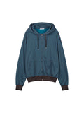 Kio Striped Zip Hoodie