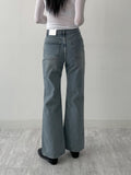009 Teen Blue Semi Bootcut Denim Pants