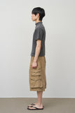 Stone Double Cargo Bermuda