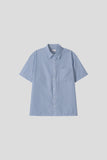 Roha Striped Half Shirt
