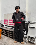 Line Cotton Pants