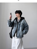 Mark Non Collar Denim Jacket