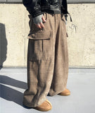 Subtle Corduroy Cargo Pants