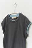 (W) Cap Modal Layered Top