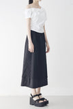 Berry Wave Off-Shoulder T-Shirt