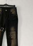 Kaisin y2k cargo bootcut pants