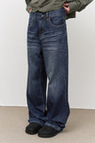 Flush Wide Washed Denim