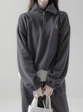 Peer Fleece Half Zip Up Setup Pants