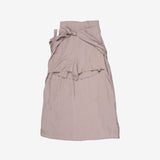 Muse Strap Slit Wrap Skirt