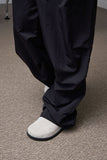 suede round sandle