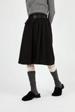 Flat ribbed socks