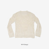 Ruel See-through Punching Long Knit