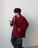 Finish Collar Knit T-shirt