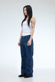 PRTN)Classic mid-rise straight jeans