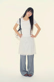Selique dot frill skirt