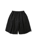 Cross Pleated Sweat Shorts