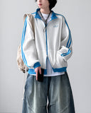 Taze Waffle Track Zip-up