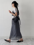 Rookie Chiffon Layered Bustier