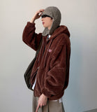 Mongle Fleece Hood Zip-Up