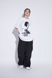 nylon pintuck carge pants