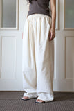 Daily Linen Banding Pants