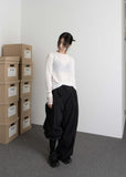 SEE-THROUGH HALF LONG SLEEVE