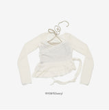 Kenne Frill Unbalanced Knit