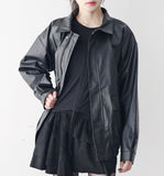 Pippa leather jacket