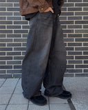 Ollic Wide Black Jeans