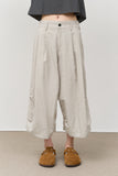Pie Checked Bermuda Pants