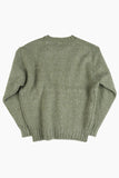 Melange pony round knit