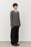 Button-fly Curved Pants