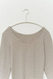 (W) Ash Striped Top