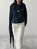 Bao Lace H-line Long Skirt