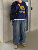 Port Cargo Denim Pants