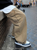 Beigetin Pigment Cargo Denim Pants