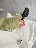 [Set-up Available] Catch Slit Banding Long Skirt