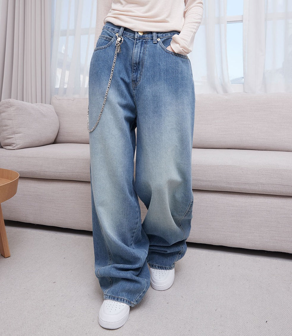 【COLOR iN ID】balloon hip wide jeans COLOR iN ID(カラーインアイディー) - バルーンヒップワイド
