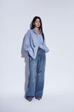 twisted denim