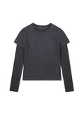 (M) PANEL LAYERED TEE