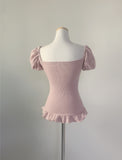 Rudica Puff Frill Top